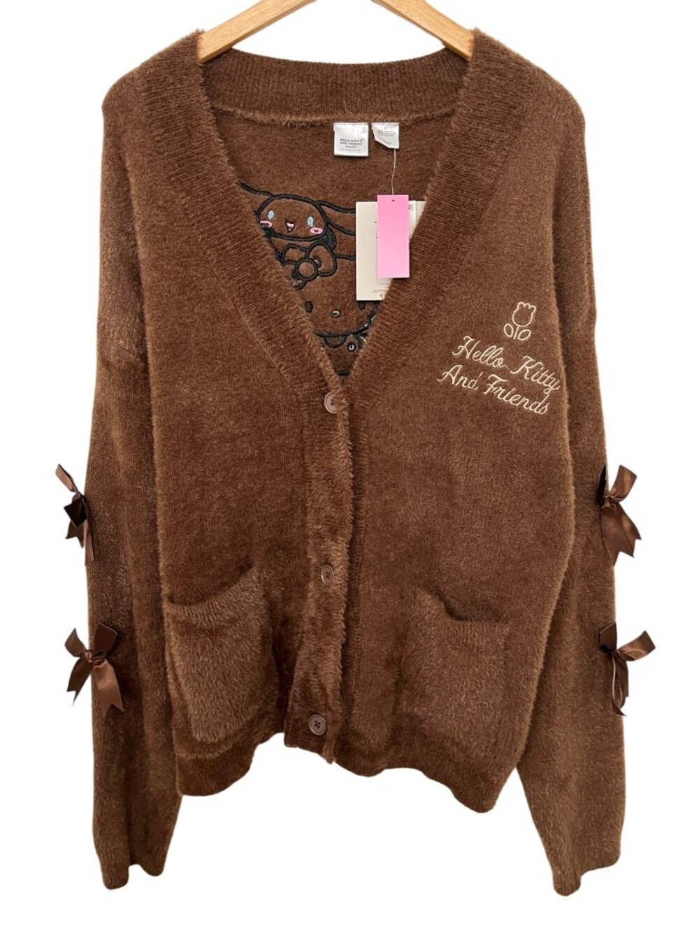 Sanrio Hello Kitty Women’s Cardigan XL NWT - Picture 2 of 13